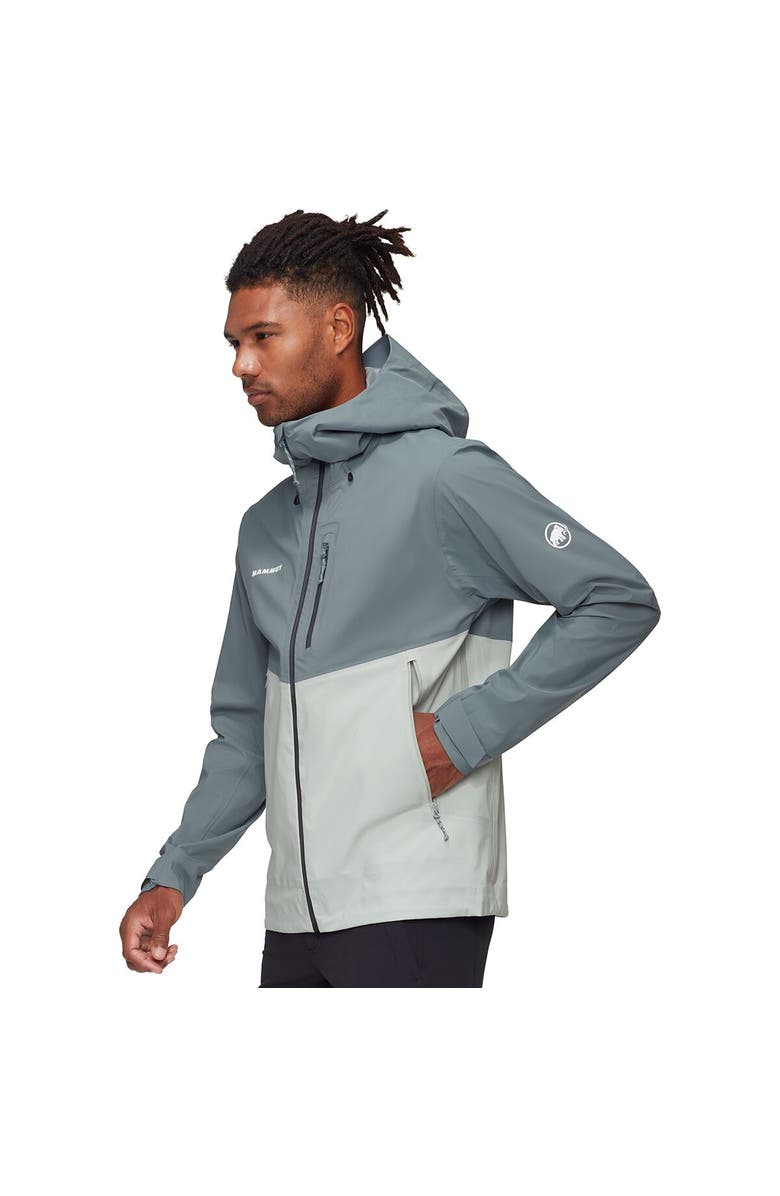 Mammut Alto Guide Hs Hooded Jacket - Men's, Alternate, color, Silver Sage/Strata