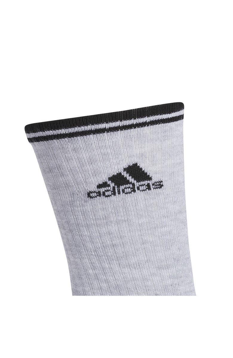 adidas 6-Pack Athletic Cushioned Mixed 2.0 Crew Socks, Alternate, color, 
