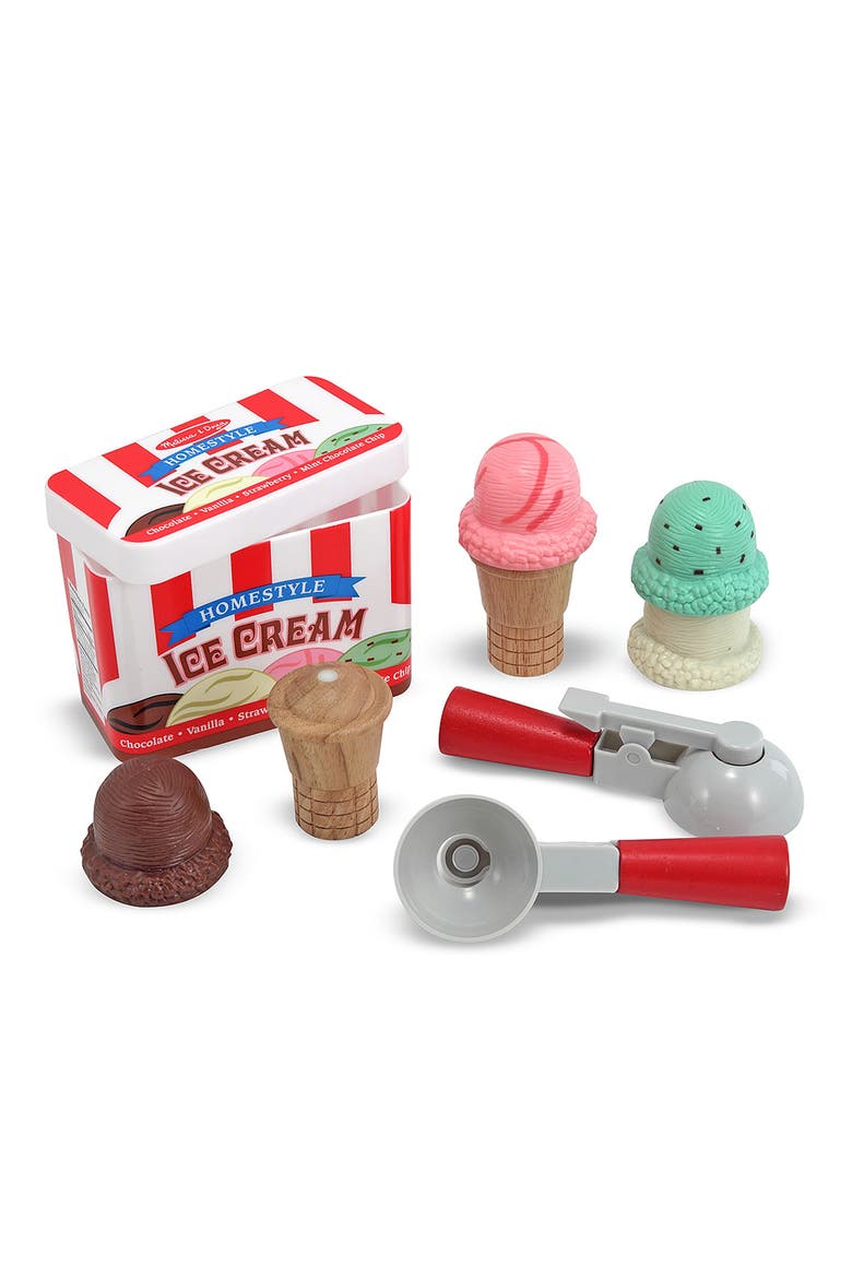 'Scoop & Stack' Ice Cream Cone Set, Main, color, MULTI