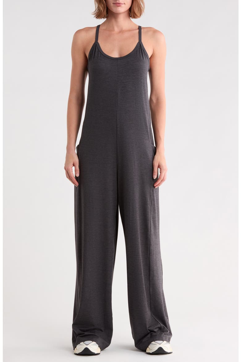 Aura Jumpsuit, Main, color, GREY FORGED HEATHER