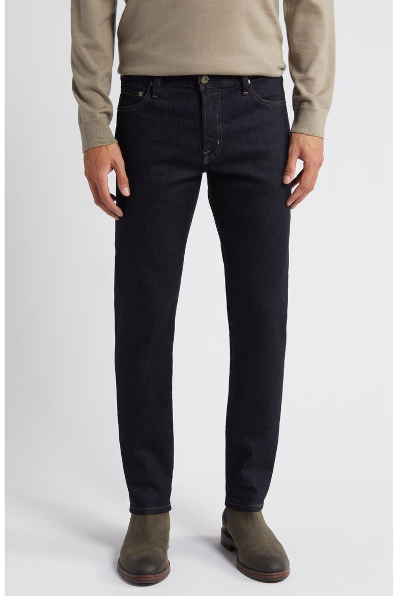 Everett Slim Straight Jeans, Main, color, MONUMENT