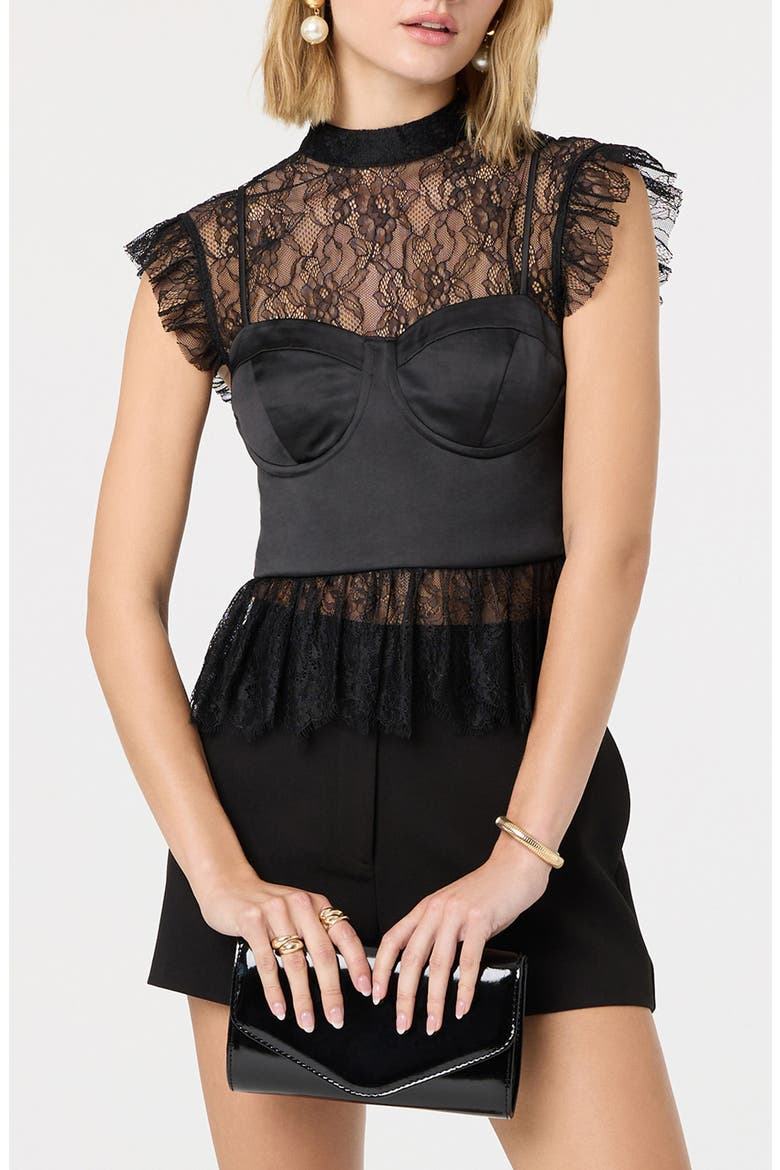 Katarina Corset Top, Main, color, BLACK