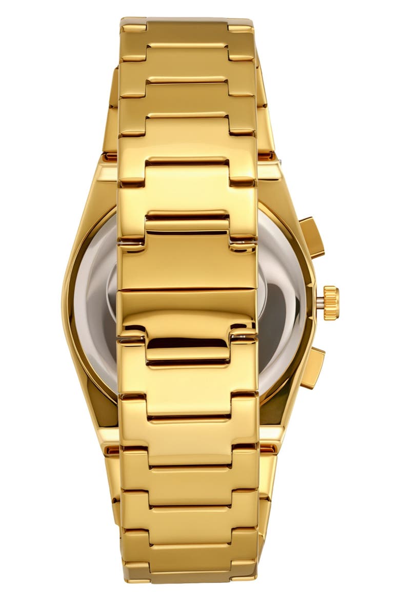 Tokyo Chronograph Watch, 48mm, Alternate, color, GOLD/ BLACK