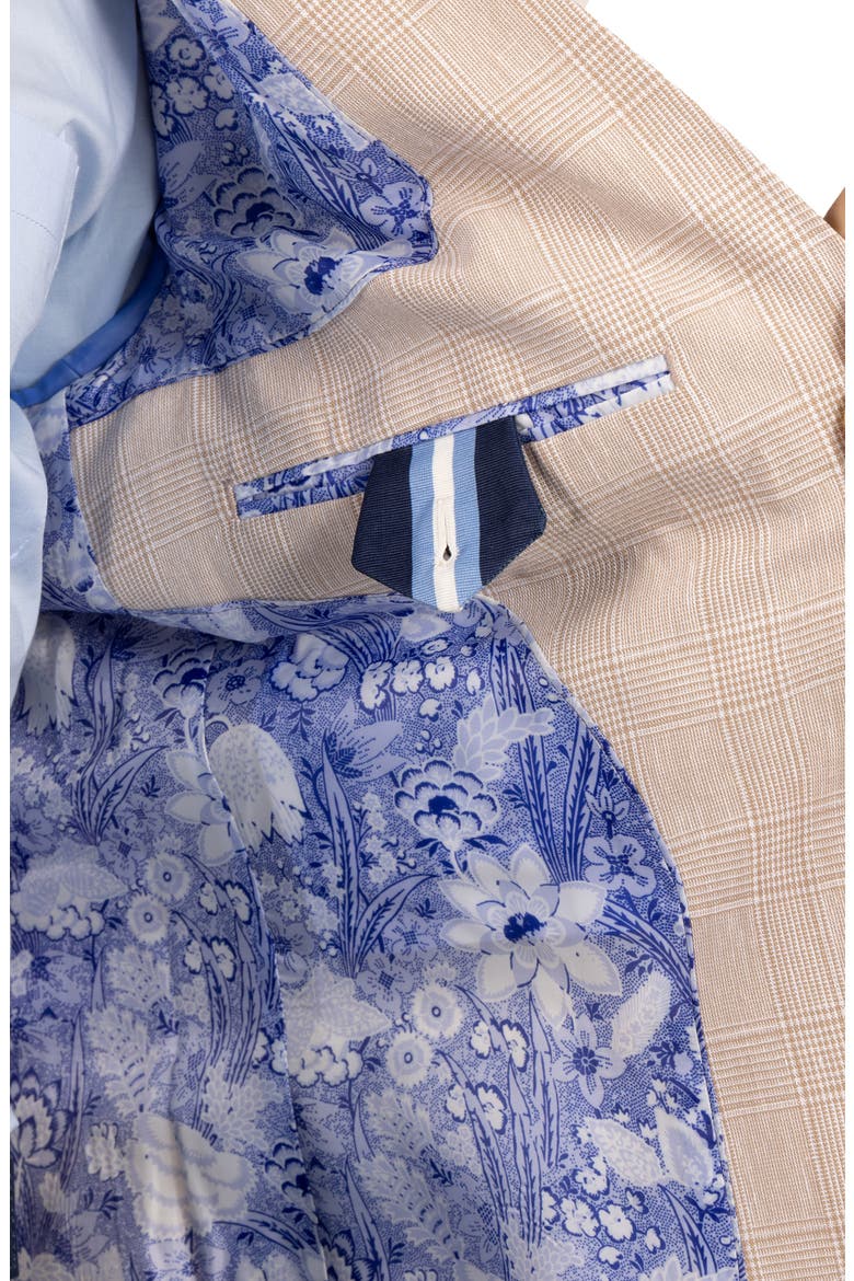 Check Sport Coat, Alternate, color, KHAKI