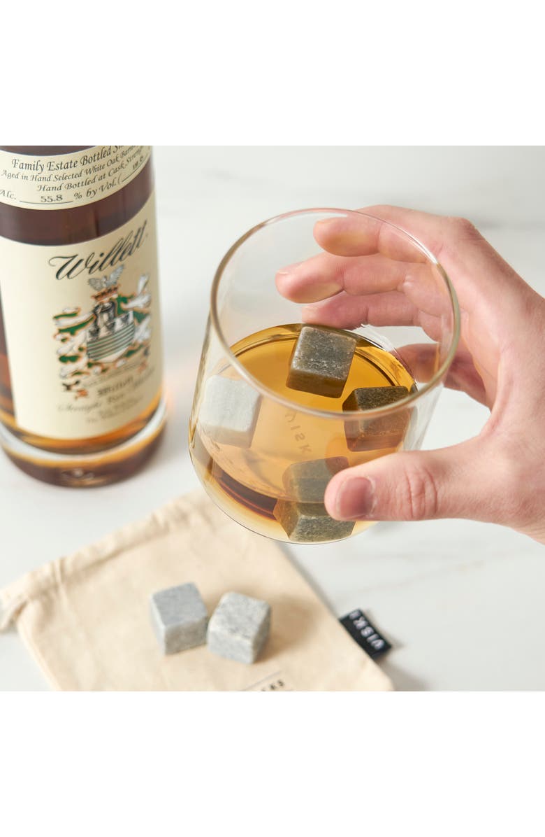 Viski Glacier Rocks Soapstone Cubes Set of 6, Alternate, color, Grey