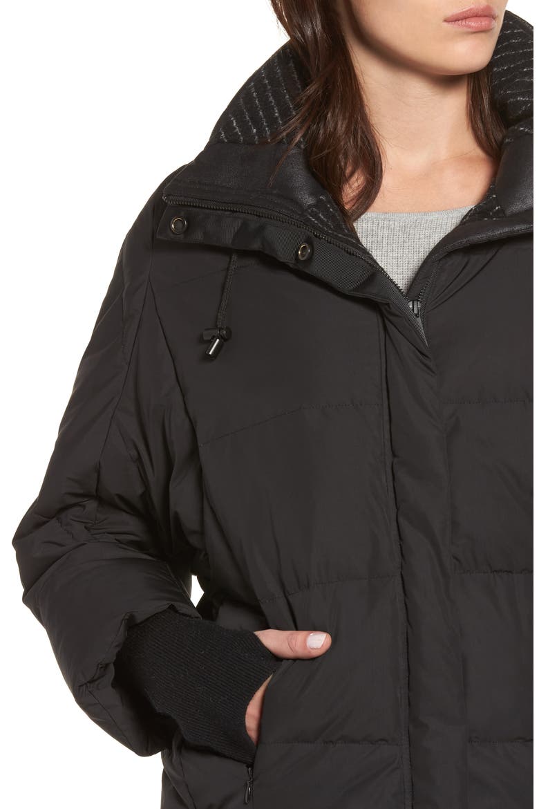 Beda Down Jacket, Alternate, color, BLACK