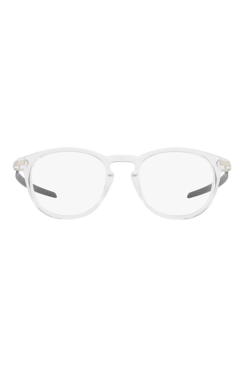 50mm Round Optical Glasses, Main, color, POLISHED CLEAR
