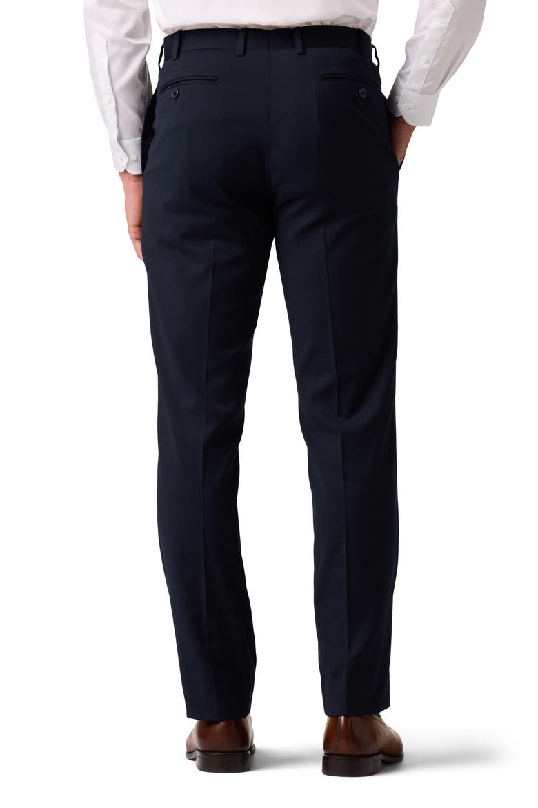 Performance Tailored Fit Suit Separate Trousers, Alternate, color, NAVY