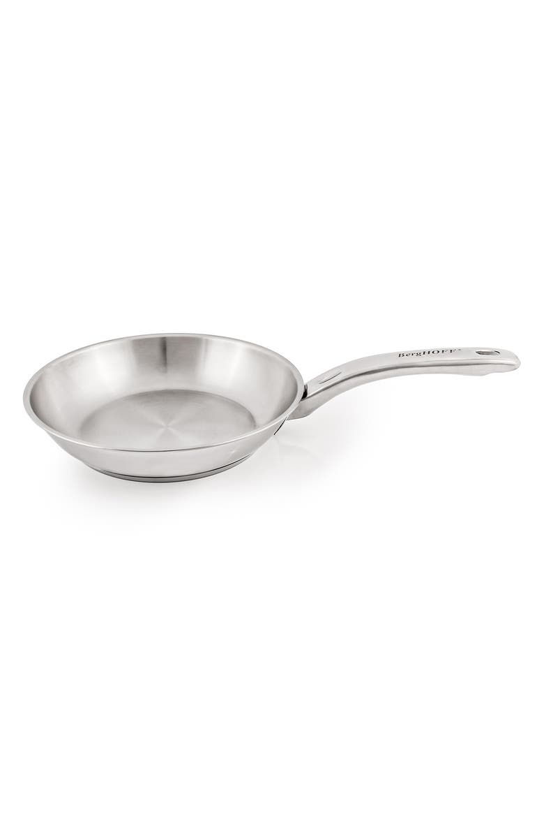 BergHOFF Stainless Steel 8" Frying Pan, Main, color, 