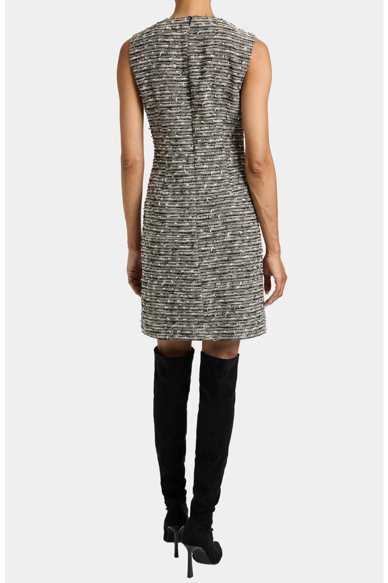 Ida Shift Dress with Zipper Detail, Alternate, color, SANDSTONE
