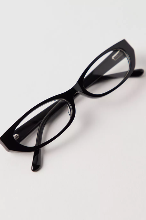 Indy Gisele Blue Light Glasses In Black