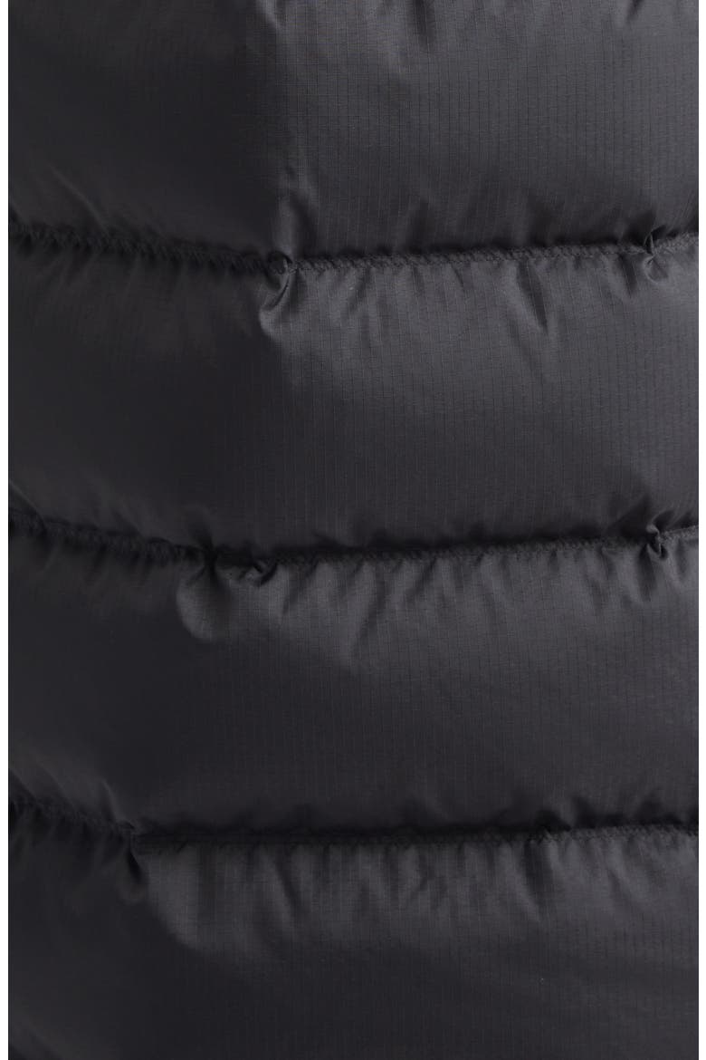 4-Bar Down Coat, Alternate, color, BLACK