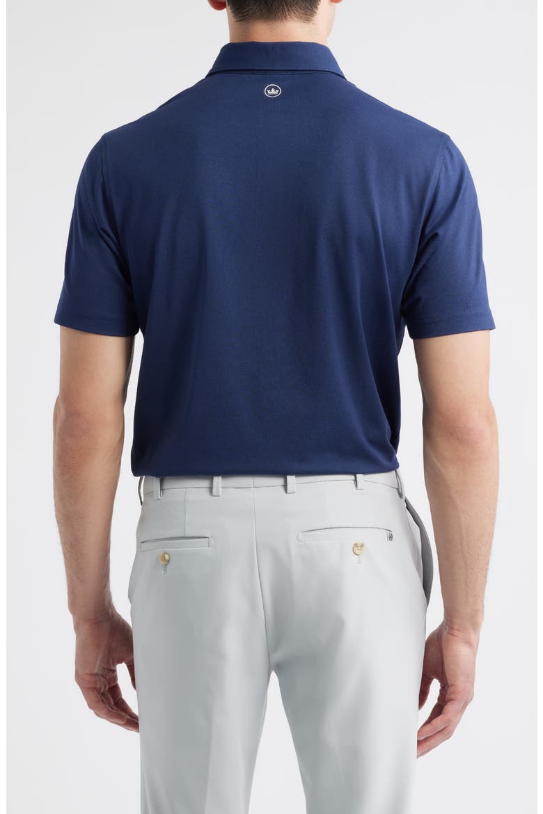 Crown Crafted Albatross Pima Cotton Blend Polo, Alternate, color, NAVY