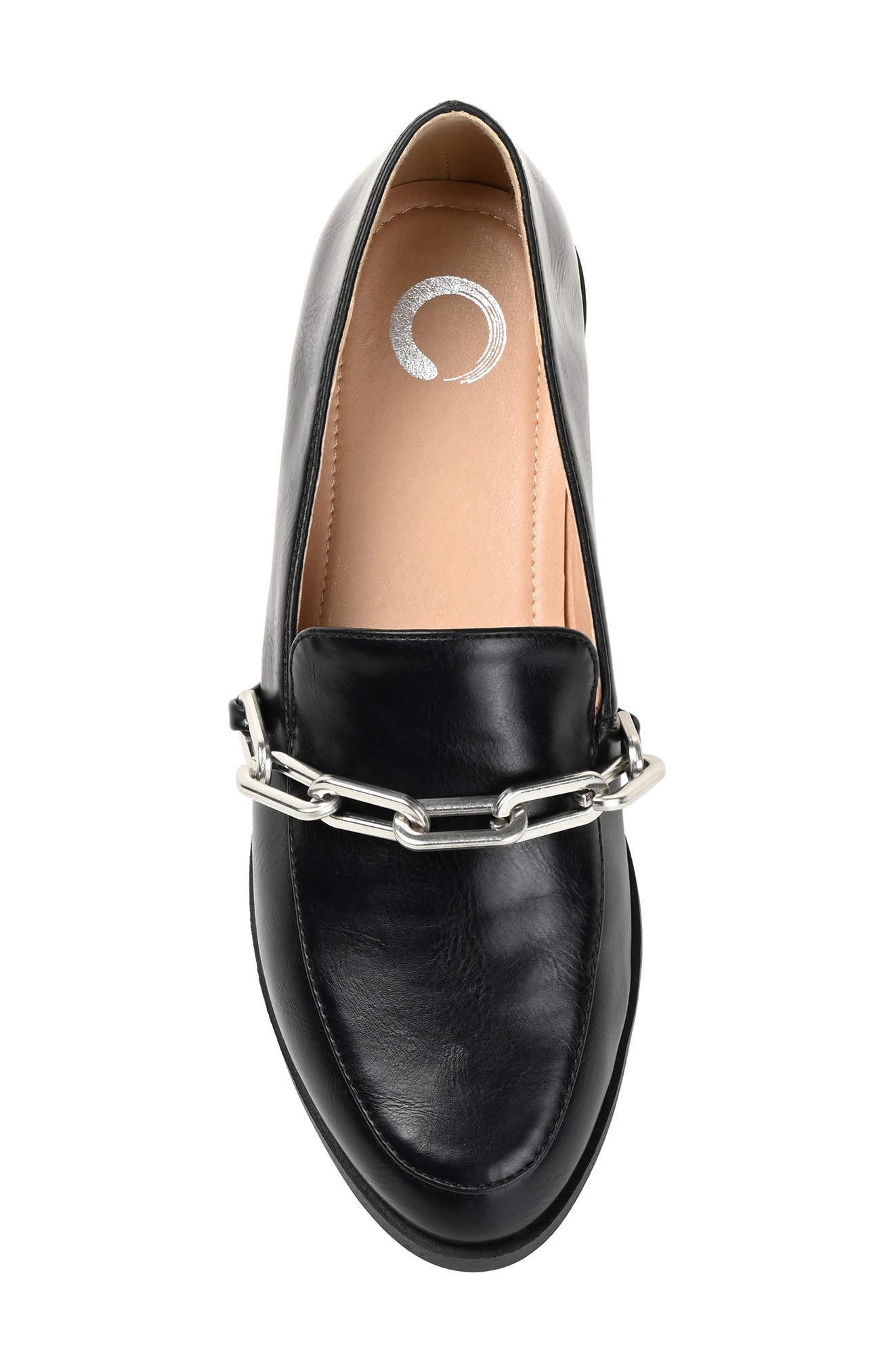 Journee Collection Madison Flat, Alternate, color, Black