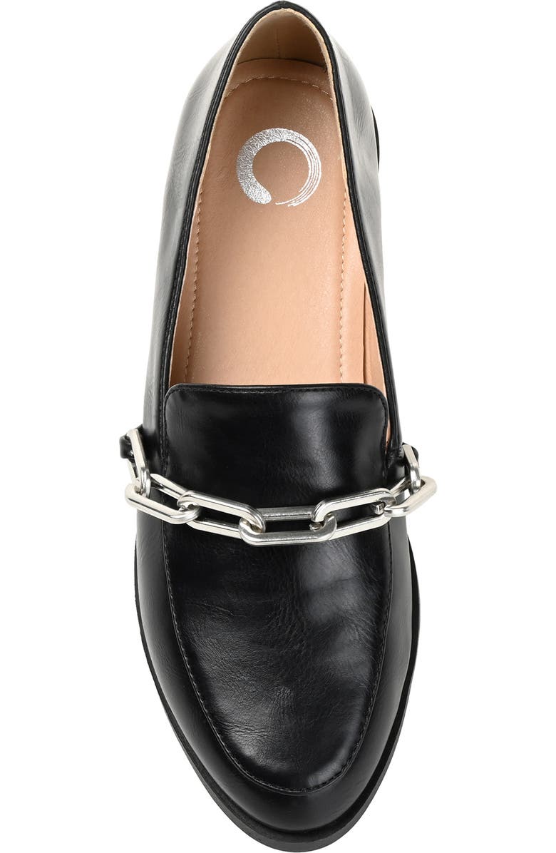 Journee Collection Madison Flat, Alternate, color, Black