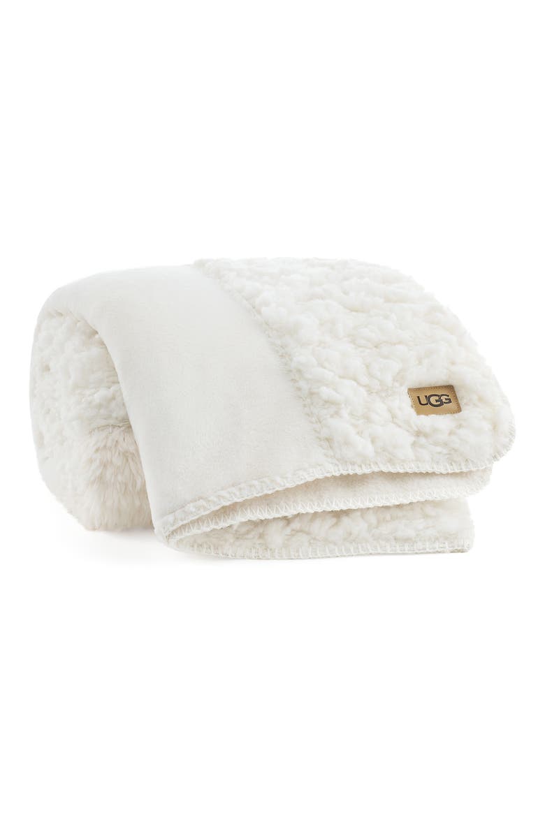 Harlan Throw Blanket, Main, color, SNOW