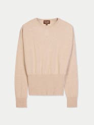 Gobi Cashmere Cashmere Cinched-Waist Sweater