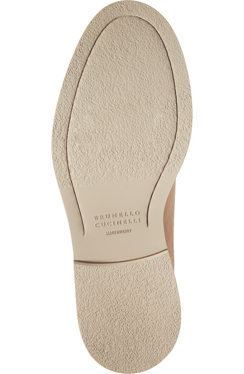 Brunello Cucinelli Iconic Sole Lace-Up Boot, Alternate, color, Light Brown