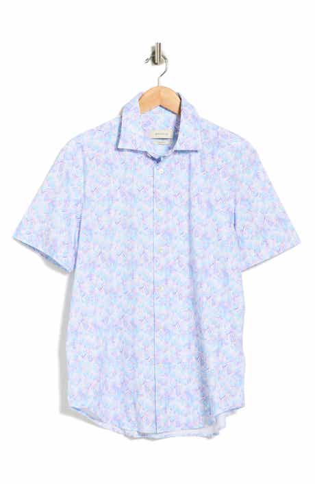 Bugatchi Short Sleeve Woven Shirt