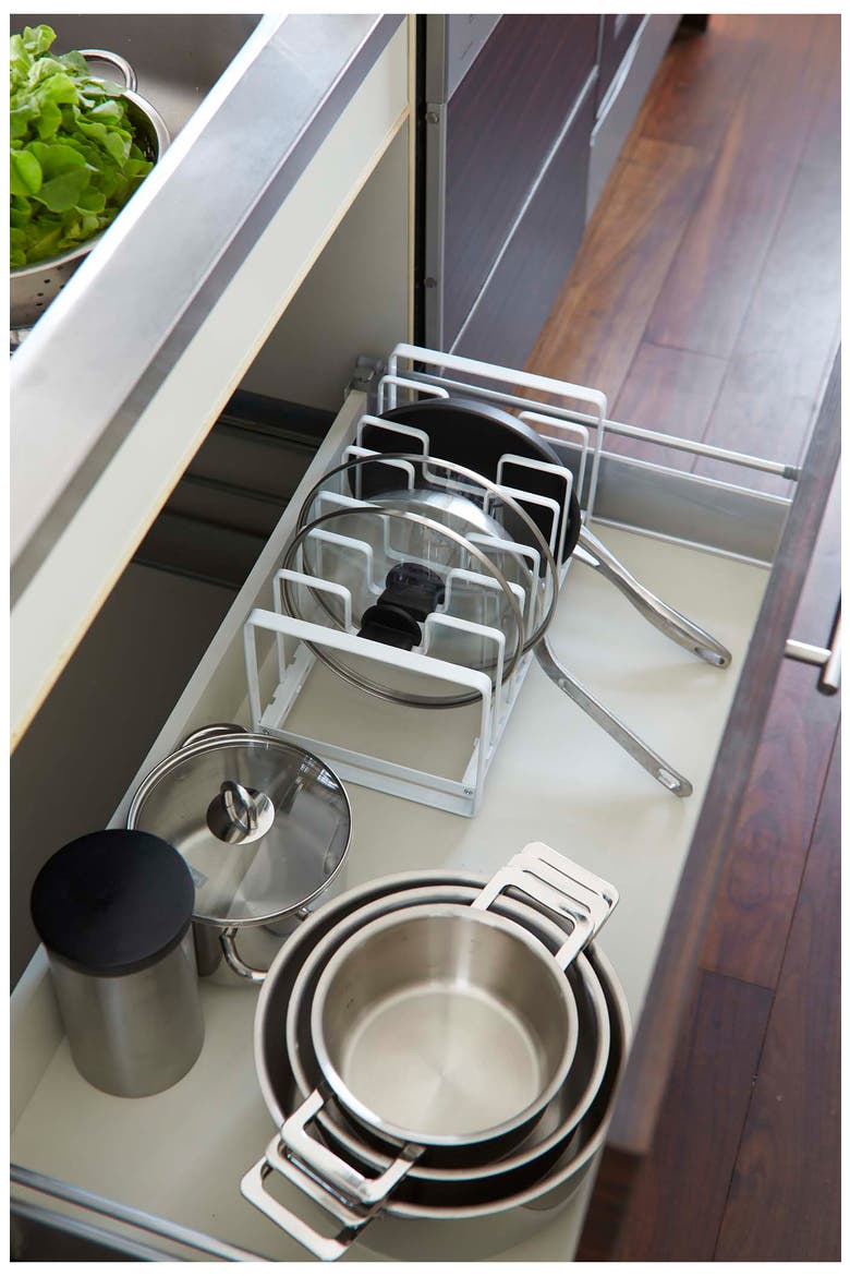 Cupboard Storage Rack, Alternate, color, WHITE