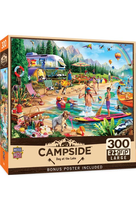 Day at the Lake 300 Piece Jigsaw Puzzle
