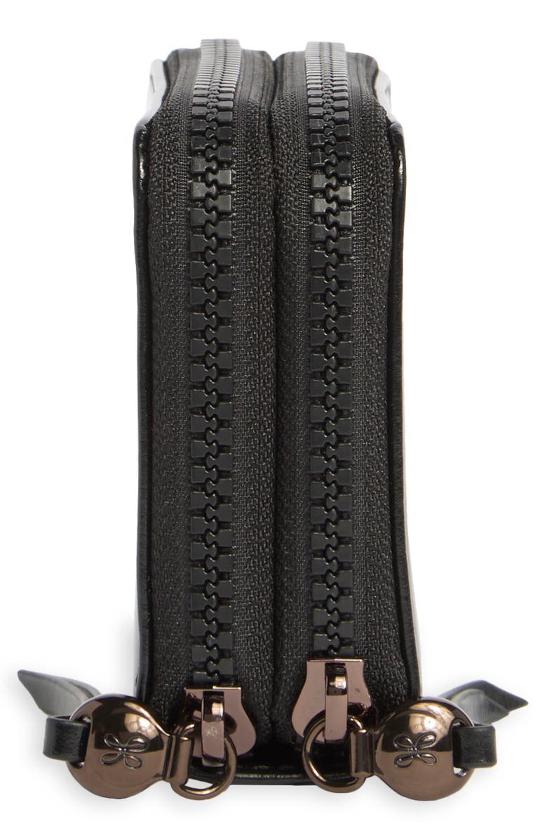 HOBO Dixon Medium Zip Wallet, Alternate, color, Black