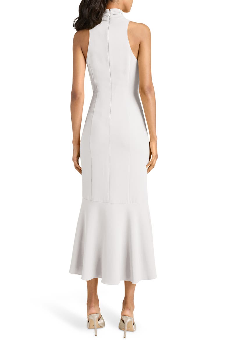 Cinq à Sept Rori Sleeveless High-Low Crepe Dress, Alternate, color, Ivory