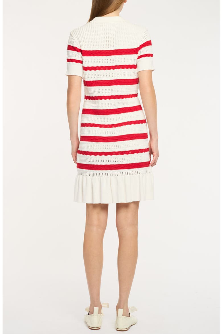 red and white polo dress Striped polo dress Red for Women