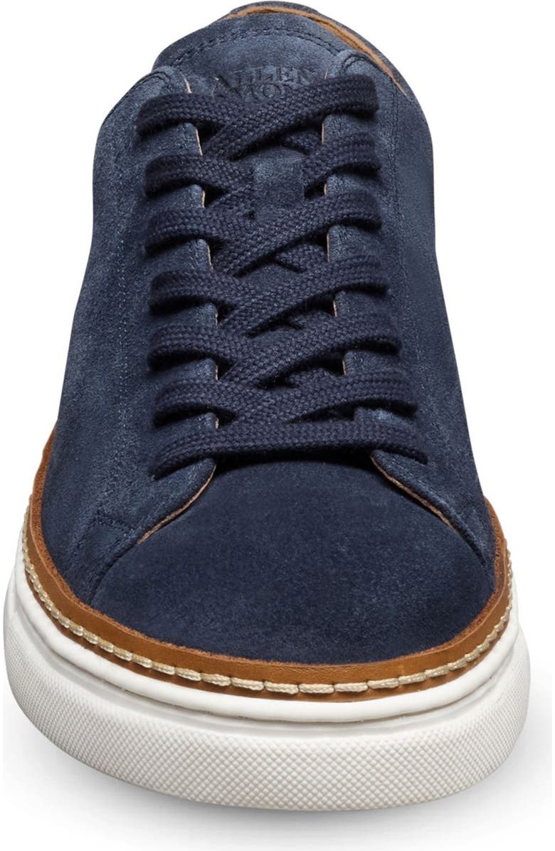 Allen Edmonds Percy Low Top Sneaker, Alternate, color, Navy