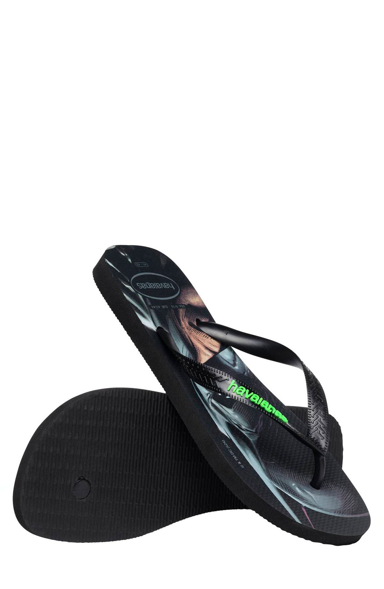 Havaianas x DC Comics Top Heroes Flip Flop, Alternate, color, 