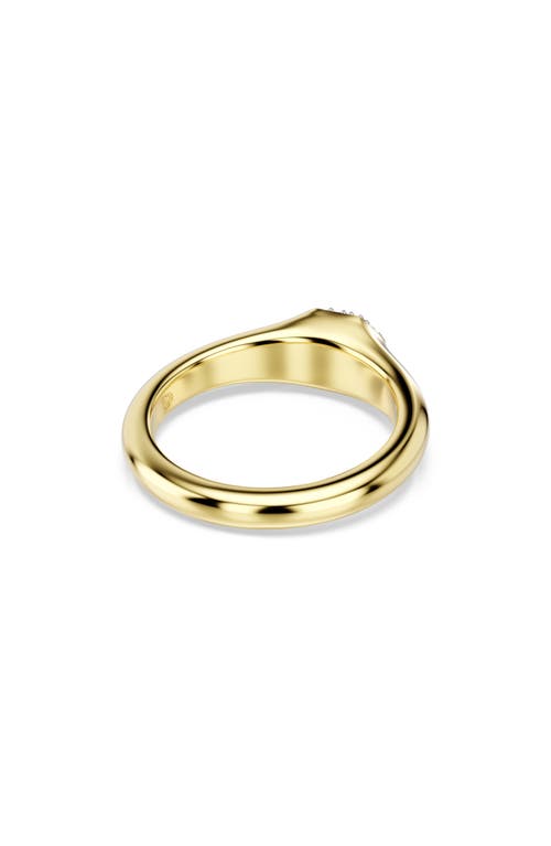 Swarovski Dextera Crystal Ring In Gold