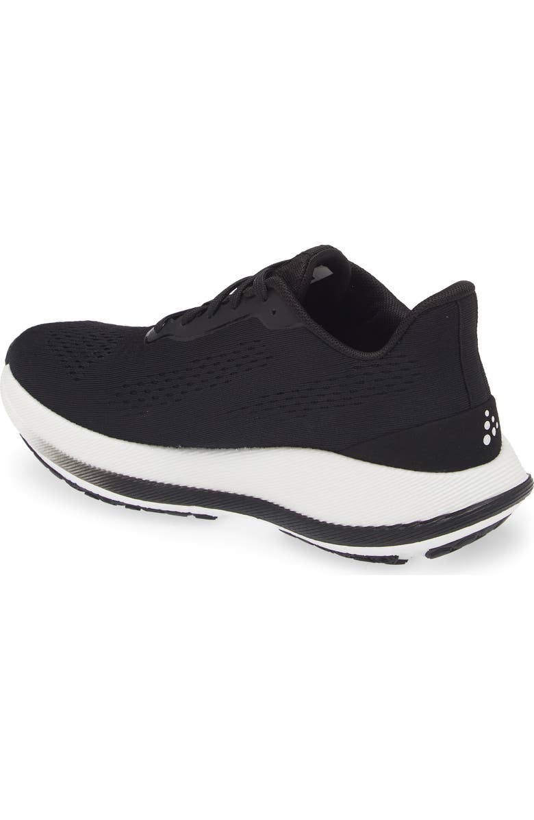 Craft Pacer Running Shoe, Alternate, color, Black/ White