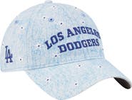 New Era Women's New Era Light Blue Los Angeles Dodgers Daisy All Over 9TWENTY Adjustable Hat
