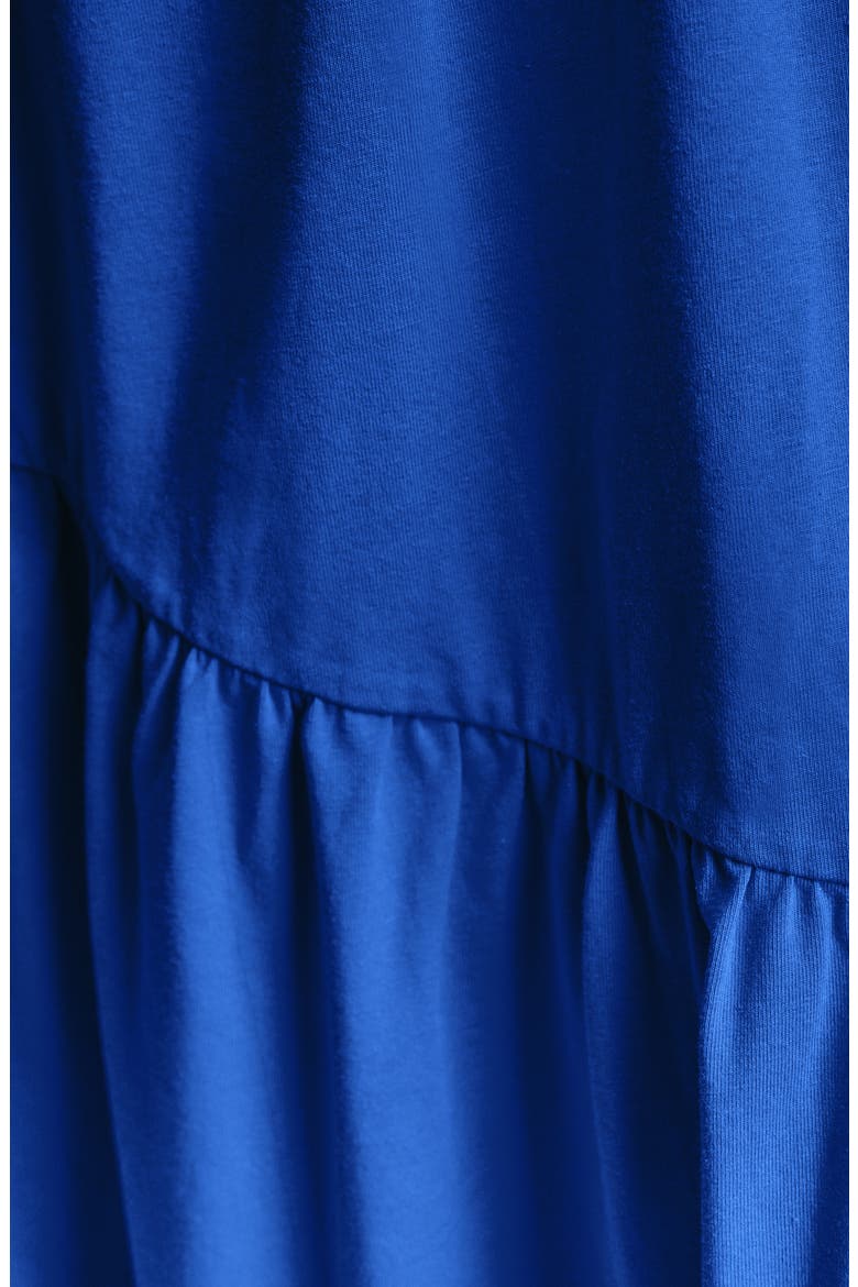 Stretch Cotton Maxi Dress, Alternate, color, ATLANTIC BLUE