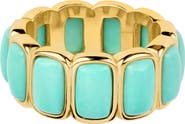 ATHRA LUXE Howlite Bezel Ring