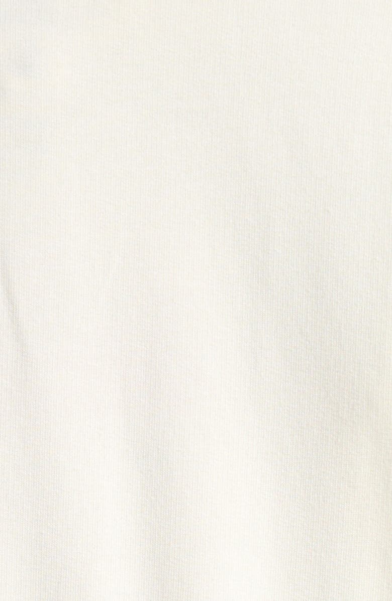 Moncler Kids' Logo Embroidered Long Sleeve Polo Sweatshirt Dress, Alternate, color, 