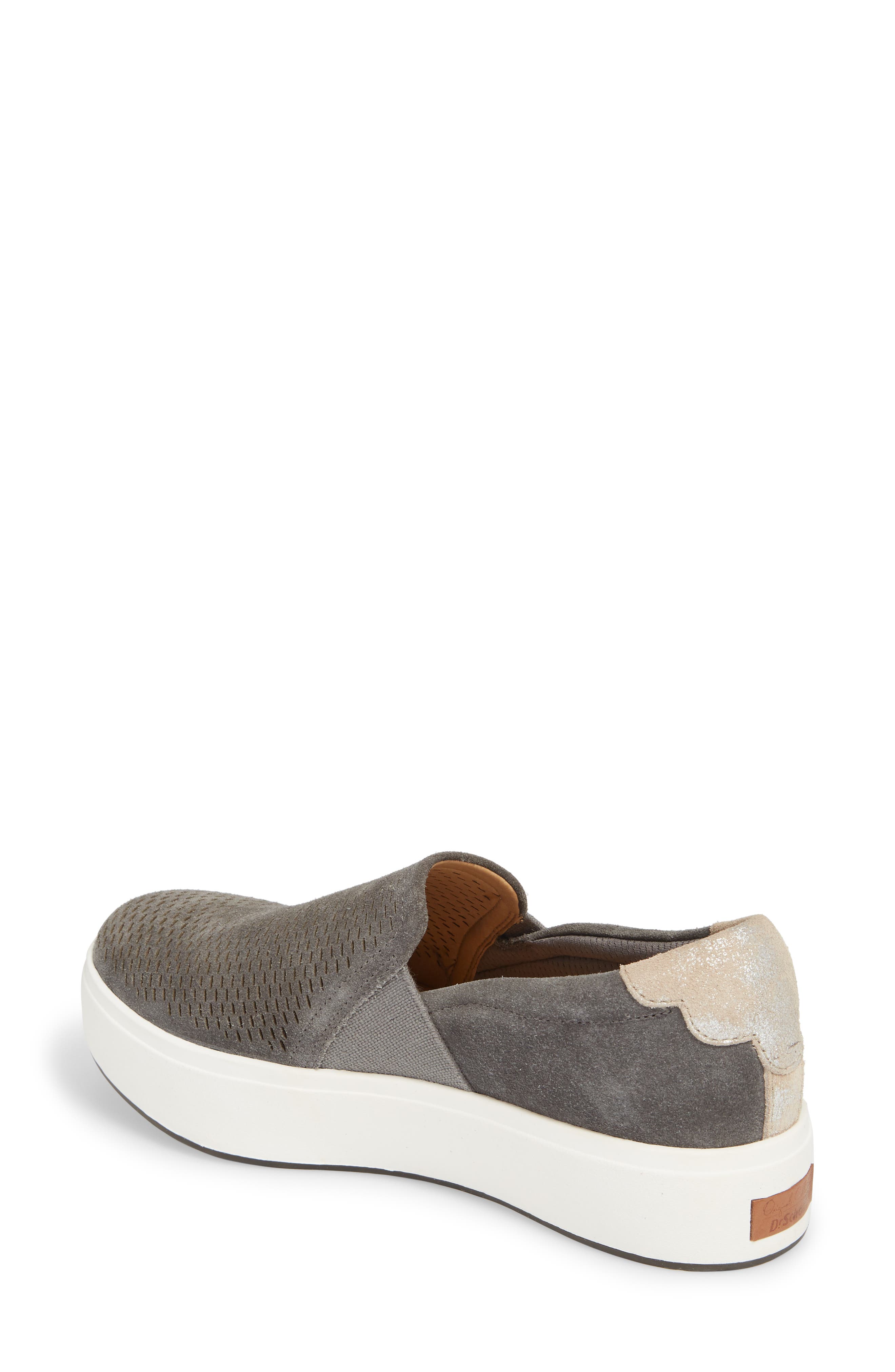 Abbot Lux Sneaker, Alternate, color, GREY SUEDE