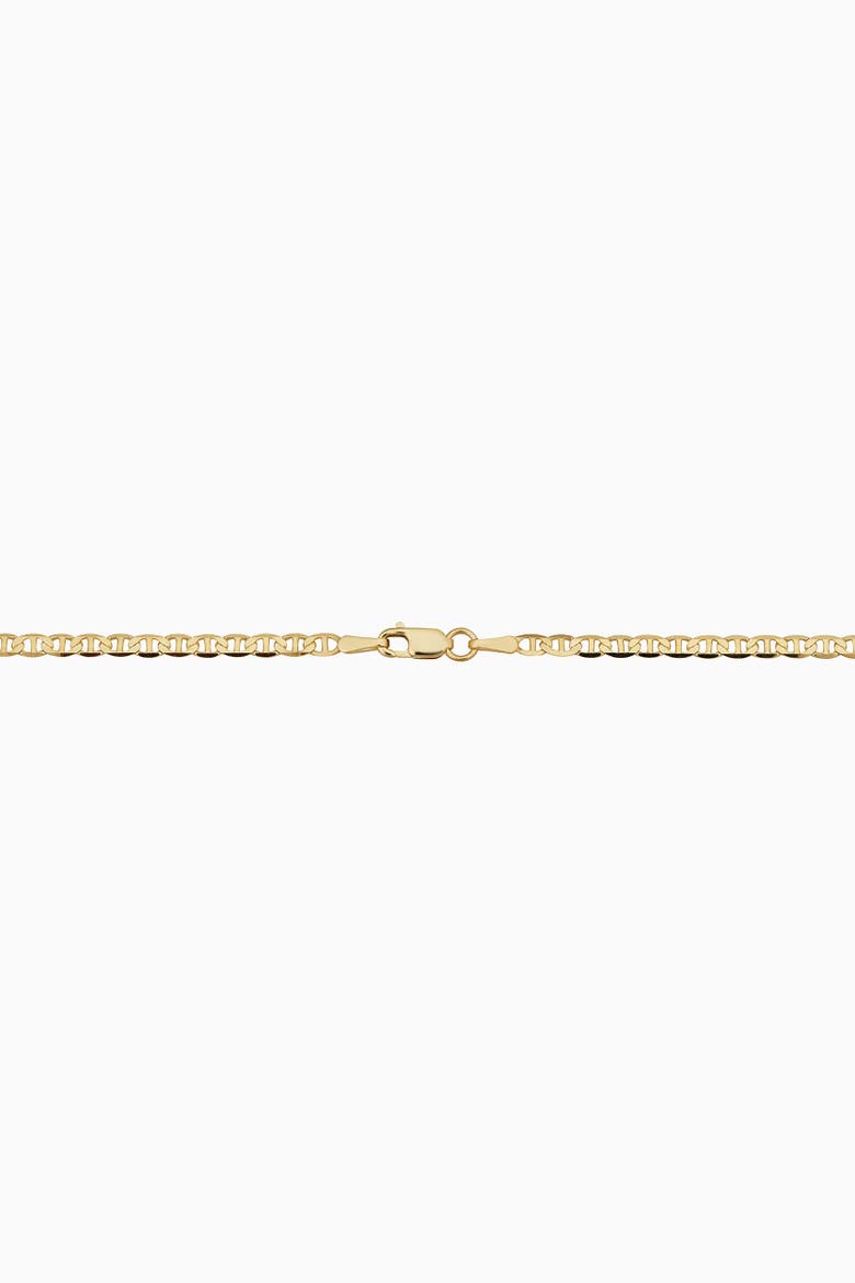 14K Yellow Gold Mystic Mariner Anklet, Alternate, color, Yellow Gold