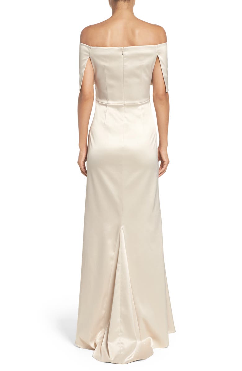 Vince Camuto Off the Shoulder Gown, Alternate, color,