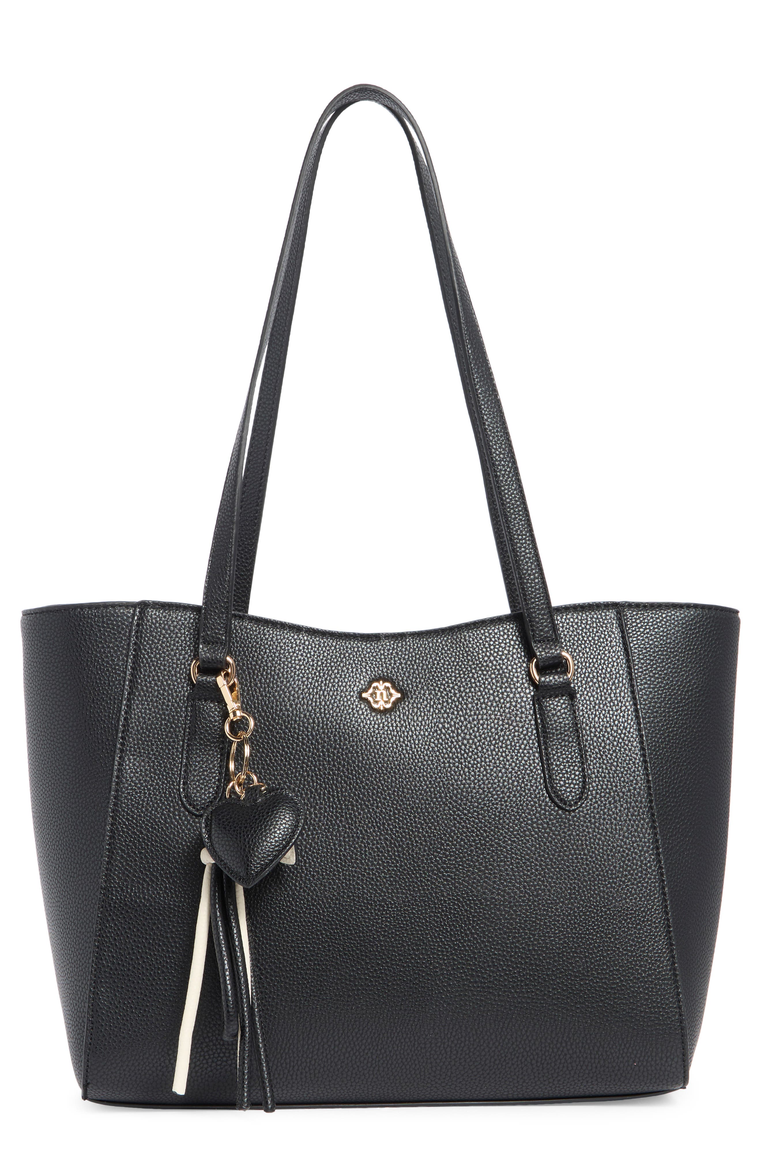 Nanette Lepore Three Piece Tote, Baguette & Card Wallet Set