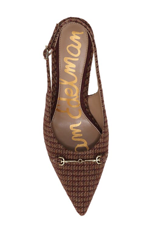 Sam Edelman Waller Pointed Toe Slingback Pump