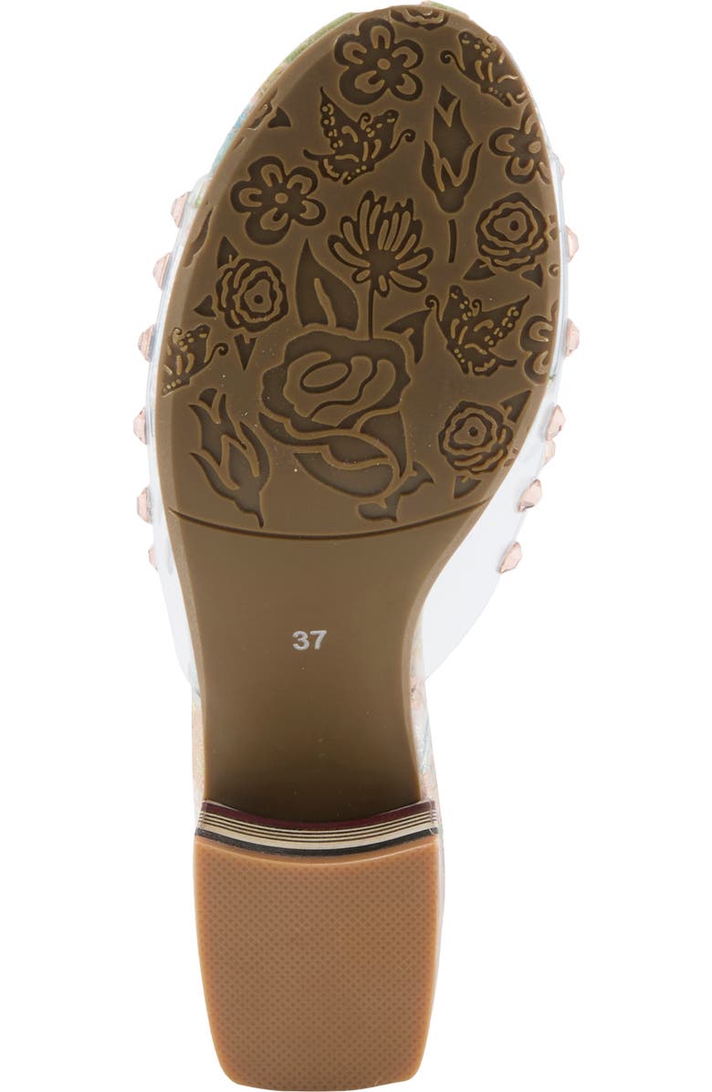 L'Artiste by Spring Step Ontherox Embellished Sandal, Alternate, color, Camel Multi