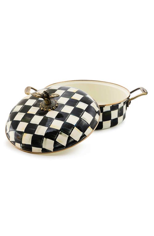 Mackenzie-childs Mackenzie Childs Courtly Check 5-quart Casserole With Lid