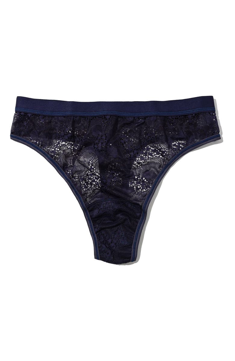 Hanky Panky Tropical Storm High Waist Thong, Alternate, color, Summer Rain