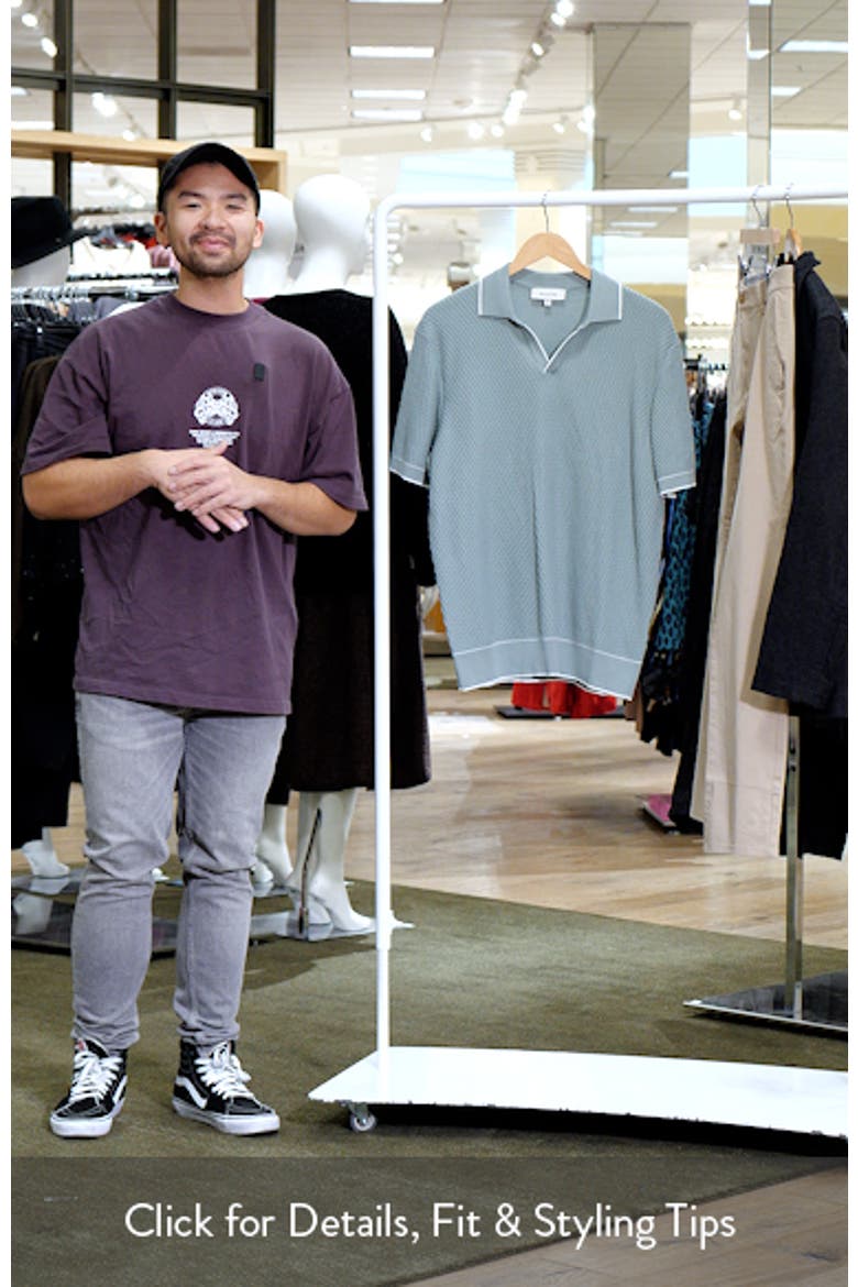 Tipped Johnny Collar Polo video