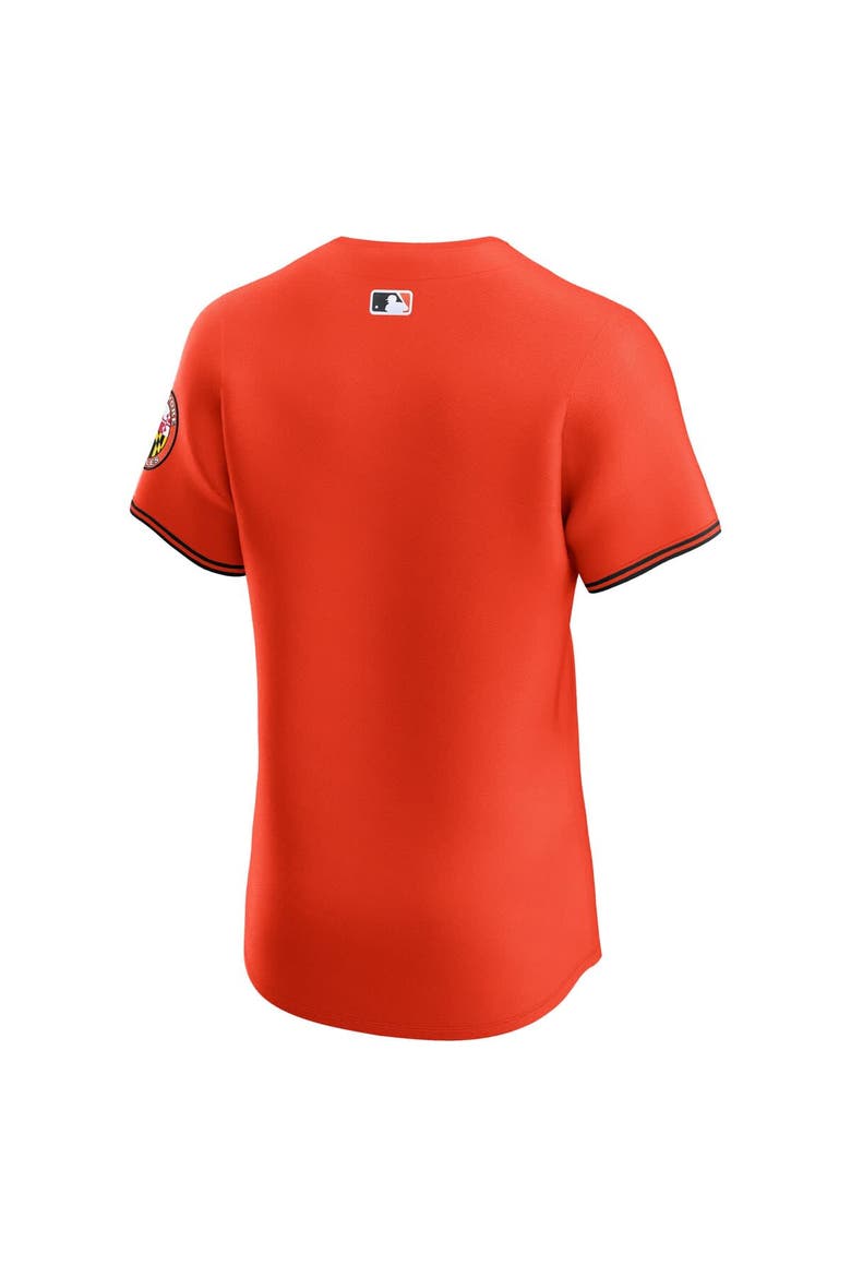 Men's Nike Orange Baltimore Orioles Alternate 2  Elite Jersey, Alternate, color, Orange