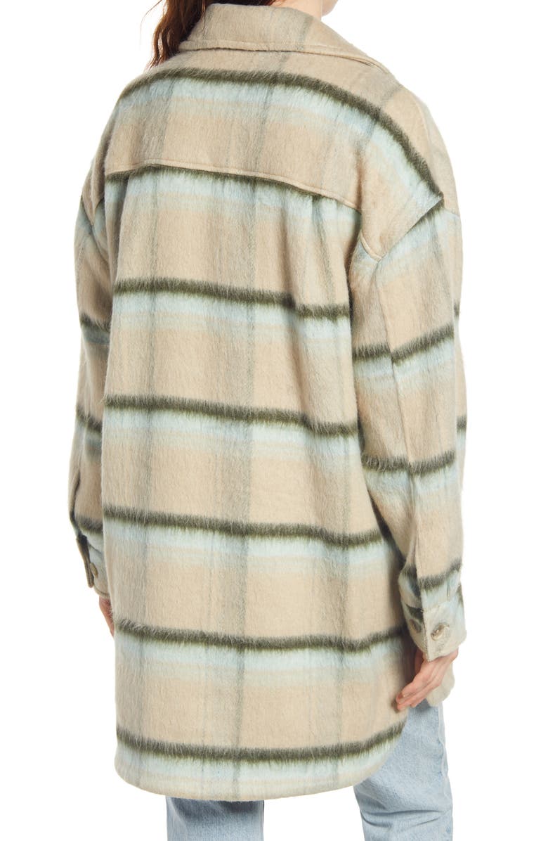 Free People Vienna Brushed Coat, Alternate, color,