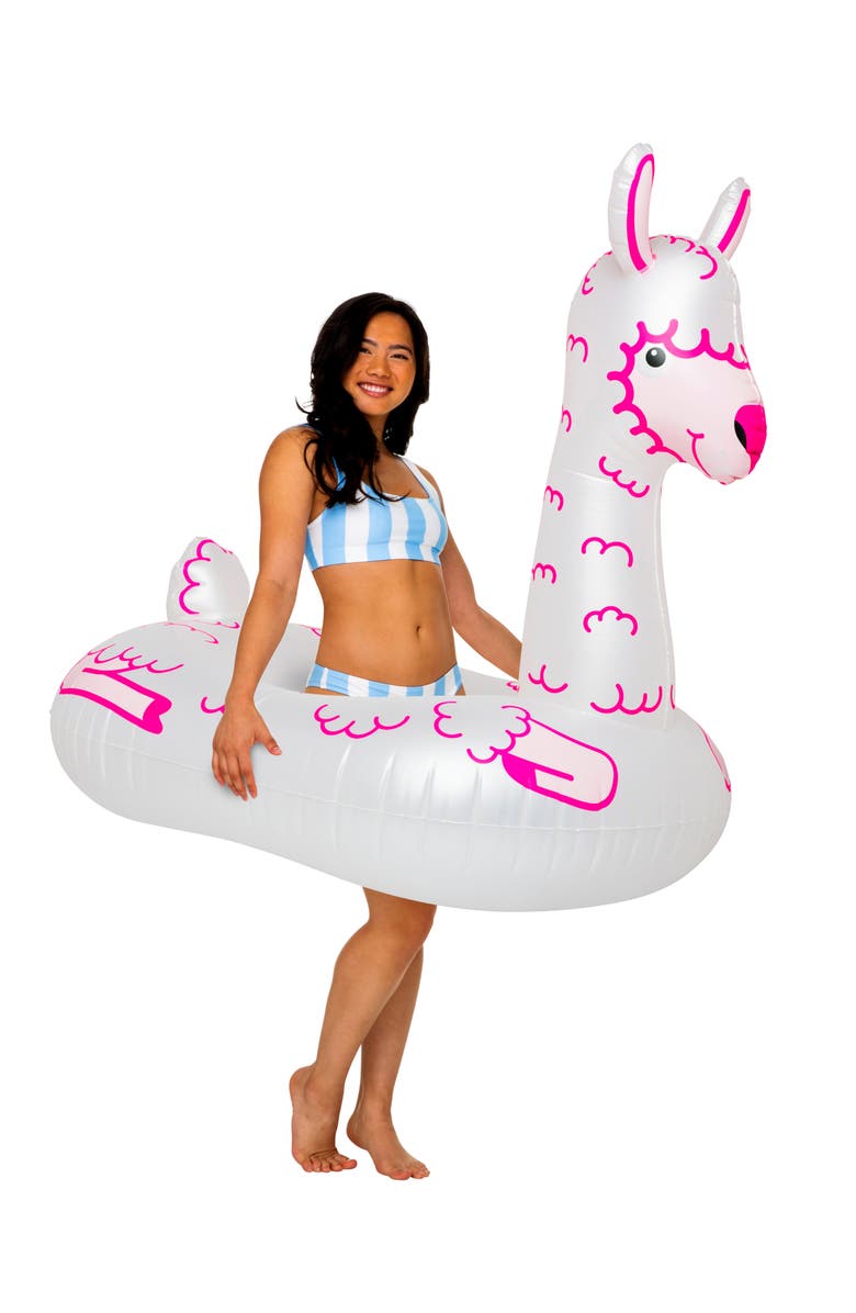 BigMouth Inc Llama Pool Float, Alternate, color, 