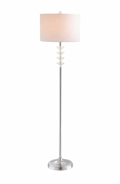 Mia Crystal/Metal LED Floor Lamp