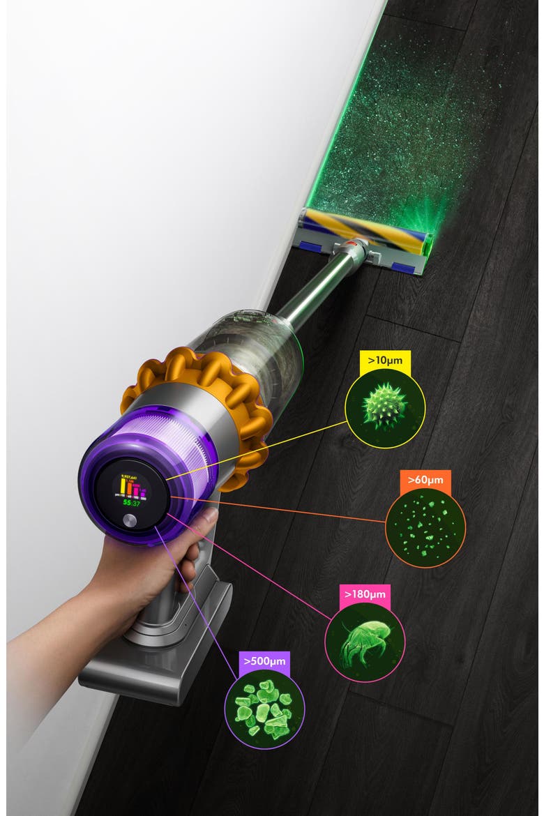 V15 Detect Cordless Vacuum, Alternate, color, GREY TONES